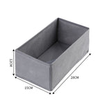 Foldable Drawer Organizer Storage Box (XS/S/M) – Closet & Underwear Storage Solution