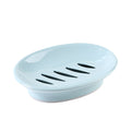 Soap Dish with Drain Plastic Sponge Holder Easy Cleaning Soap Saver Tray Caddy Keep Dry Stop Mushy for Shower Bathroom Kitchen