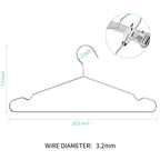 40 Pack Stainless Steel Hangers