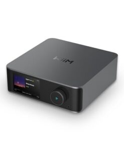 WiiM Ultra Music Streamer & Digital Preamp | 3.5" Touchscreen, Compatible with Google Cast & Alexa, Stream Spotify, Amazon Music, Tidal & More | HDMI ARC, Phono Input & Headphone Output | Space Gray