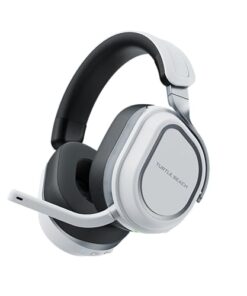 Turtle Beach Stealth 700 Gen 3 Wireless Multiplatform Amplified Gaming Headset for PS5, PS4, PC, Mobile – 60mm Drivers, AI Noise-Cancelling Mic, Bluetooth, 80-Hr Battery, Dual Transmitters – White