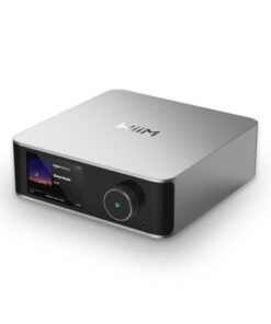 WiiM Ultra Music Streamer & Digital Preamp | 3.5" Touchscreen, Compatible with Google Cast & Alexa, Stream Spotify, Amazon Music, Tidal & More | HDMI ARC, Phono Input & Headphone Output | Silver