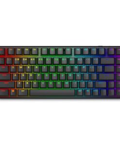 Alienware Pro Wireless Gaming Keyboard - Bluetooth 5.1/2.4 GHz Radio Frequency Connectivity, Linear Mechanical, Hot-swappable switches, Tri mode connectivity, Adjustable Height - Dark Side of the Moon