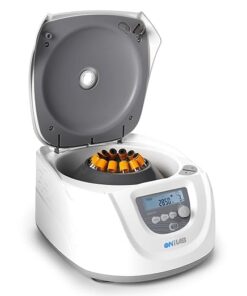 ONiLAB Professional PRP Centrifuge Machine 15mLx8, 10mL/7mL/1.5-5mlx 12, Lab Benchtop Centrifuge, 3 Preloaded Programs for Fast Operation,Store 9 Programs, 30sec-99min,300-4500rpm(Max. 2490xg)