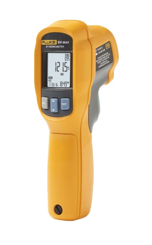 Fluke 64 Max Infrared Thermometer, Multi-Functional (Not for Human), -22 to 1112 °F Range