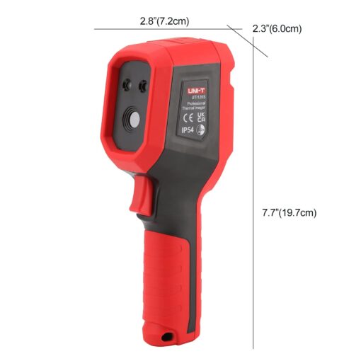 UNI-T UTi120S Infrared Thermal Camera 120x90 IR Resolution Handheld Thermal Imaging Camera 10800 Pixels,Thermal Imager,2 Meter Drop Durability IP54 Rechargeable 16GB MicroSD - Image 4