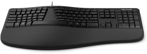 Microsoft Ergonomic Keyboard for Business - Wired - Black - Image 3