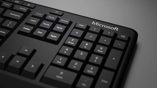 Microsoft Ergonomic Keyboard for Business - Wired - Black - Image 2
