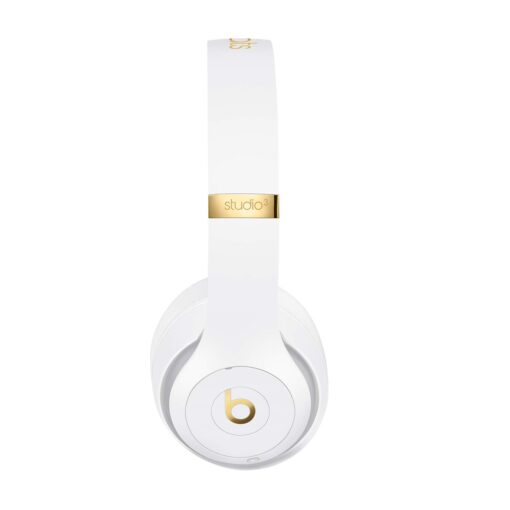 Beats Studio3 Wireless Noise Cancelling Over-Ear Headphones - Apple W1 Headphone Chip, Class 1 Bluetooth, 22 Hours of Listening Time, Built-in Microphone - White - Image 2