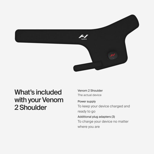 Hyperice Venom 2 - Advanced Heat + Vibration Wrap (Left Shoulder) - FSA or HSA Approved - Image 2