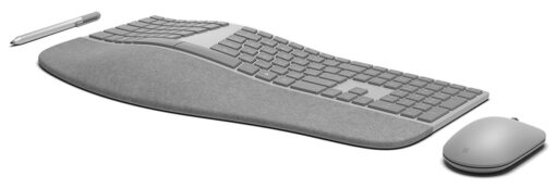 Microsoft 3RA-00022 Surface Ergonomic Wireless Keyboard,Gray - Image 2