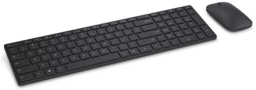 Microsoft Designer Bluetooth Desktop Keyboard and Mouse - Black. Utra-Thin, Wireless, Bluetooth Keyboard and Mouse Combo. Works with Bluetooth Enabled PCs/Mac - Image 9