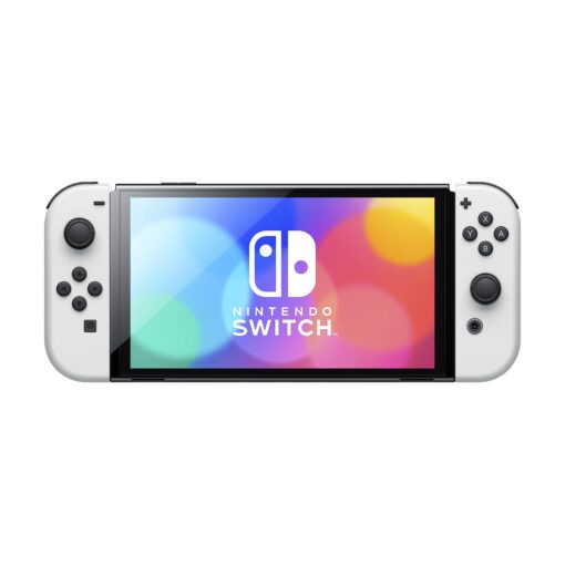 Nintendo Switch (OLED model) with White Joy-Con - Image 5