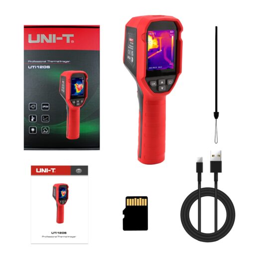 UNI-T UTi120S Infrared Thermal Camera 120x90 IR Resolution Handheld Thermal Imaging Camera 10800 Pixels,Thermal Imager,2 Meter Drop Durability IP54 Rechargeable 16GB MicroSD - Image 5