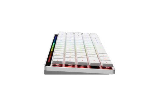 ASUS ROG Falchion RX Low Profile 65% Wireless Gaming Keyboard with ROG RX Red Low-Profile switches, tri-Mode Connection with ROG SpeedNova, Silicone dampening Foam, Touch Panel, and MacOS Support. - Image 4