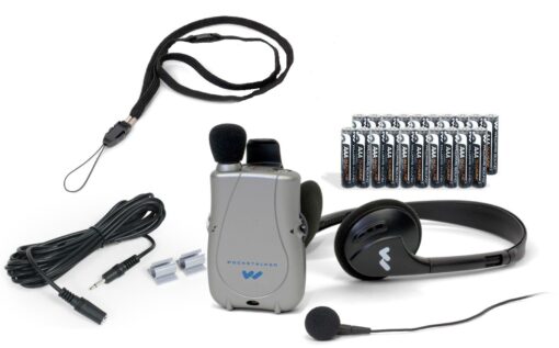 Williams Sound PockeTalker Ultra Duo Sound Amplifier with Headphone & Earbud, Year Supply of Batteries - Image 7