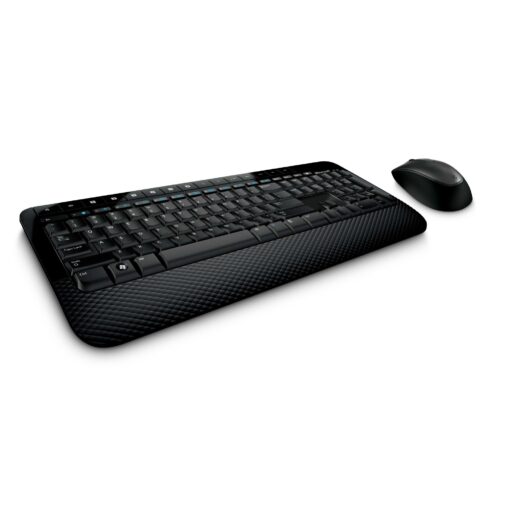 Microsoft Wireless Desktop 2000, Black - Wireless Keyboard and Mouse Combo with Comfortable Palm Rest. - Image 4