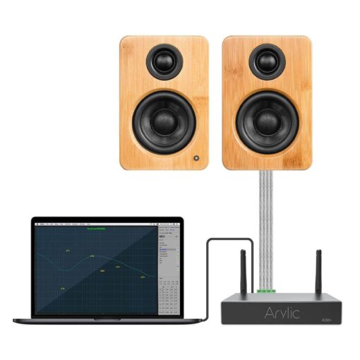 Arylic Stereo WiFi and Bluetooth 5.0, 2-Channel Class D Wireless Mini Home Amplifier for Speakers with spotify, airplay 1, Multi-Room/multizone Digital Audio Amp-Up2stream A30 + - Image 5