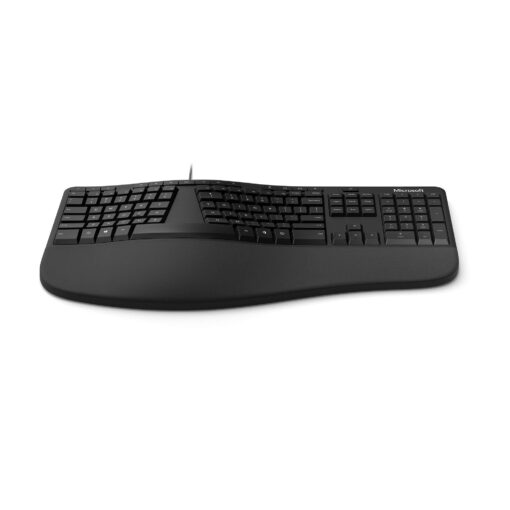 Microsoft LXM-00004 Wired Ergonomic Keyboard, Black - Image 6