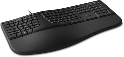 Microsoft Ergonomic Keyboard for Business - Wired - Black - Image 4