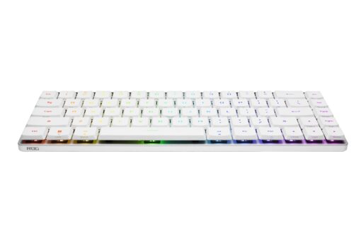 ASUS ROG Falchion RX Low Profile 65% Wireless Gaming Keyboard with ROG RX Blue Low-Profile switches, tri-Mode Connection, Protective Cover, Silicone dampening Foam, Touch Panel, and MacOS Support. - Image 6