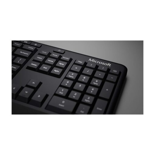 Microsoft LXM-00004 Wired Ergonomic Keyboard, Black - Image 3