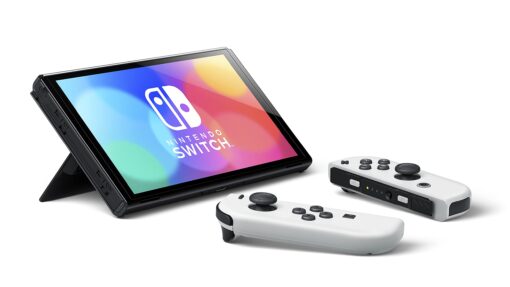 Nintendo Switch (OLED model) with White Joy-Con - Image 4