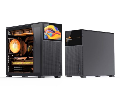 JONSBO D41 MESH SC Black ATX Computer Case with Screen, ATX PC Case Mid Tower/Support RTX 4090(335-400mm) GPU 360/280AIO,Power A-TX/SFX: 100mm-220mm Multiple Tool-Free Design,Black - Image 9