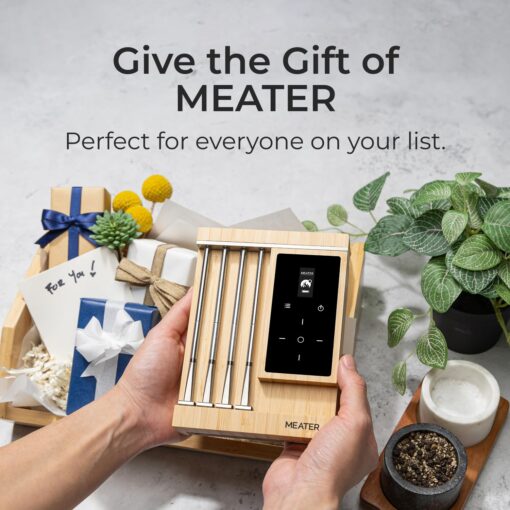 MEATER Pro XL: Wireless Smart Meat Thermometer | 4 Multi-Sensor Probes | Bluetooth & WiFi | 1000°F Heat Resistance | Certified Accuracy for BBQ, Oven, Grill, Smoker, Air Fryer, Deep Fryer, Sous Vide - Image 4
