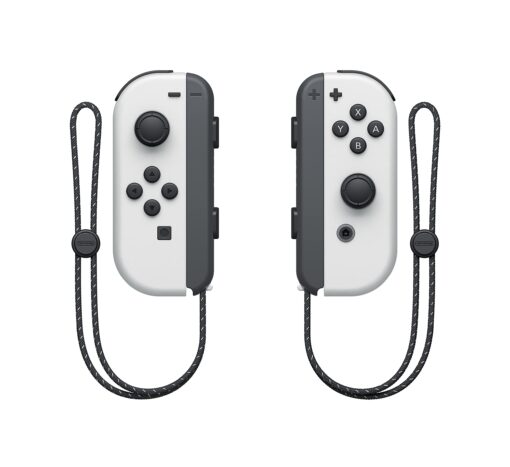 Nintendo Switch (OLED model) with White Joy-Con - Image 3