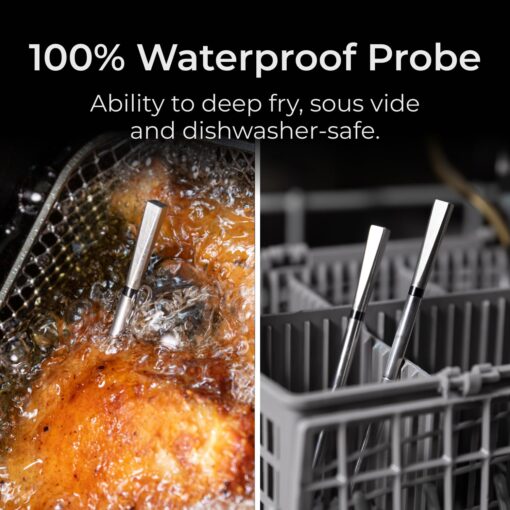 MEATER Pro XL: Wireless Smart Meat Thermometer | 4 Multi-Sensor Probes | Bluetooth & WiFi | 1000°F Heat Resistance | Certified Accuracy for BBQ, Oven, Grill, Smoker, Air Fryer, Deep Fryer, Sous Vide - Image 5