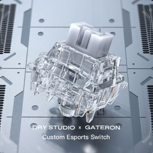 DRY STUDIO Black Diamond 75% RGB Wireless Mechanical Gaming Keyboard, 2.4G 2ms Latency, Tri-Mode Connection, Leaf Spring Mount, Custom Internals, Hotswapable Switch - Image 4