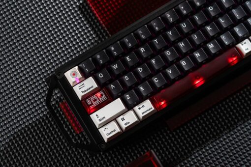 DRY STUDIO PETBRICK 65 2.4G Wireless Gaming Keyboard 65%, World's First Fluffy, Pettable Custom Mechanical Leaf Spring Keyboard, Switch Between Two Styles Any Time, Calico - Image 2