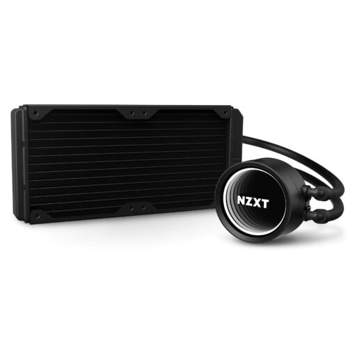 NZXT Kraken X53 240mm - RL-KRX53-01 - AIO RGB CPU Liquid Cooler - Rotating Infinity Mirror Design - Improved Pump-Powered By CAM V4-RGB Connector-Aer P 120mm Radiator Fans (2 Included), Black, X Gen 3 - Image 6