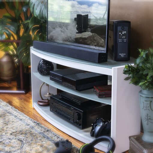 CyberPower CP850AVRLCD Intelligent LCD UPS System, 850VA/510W, 9 Outlets, AVR, Mini-Tower - Image 2