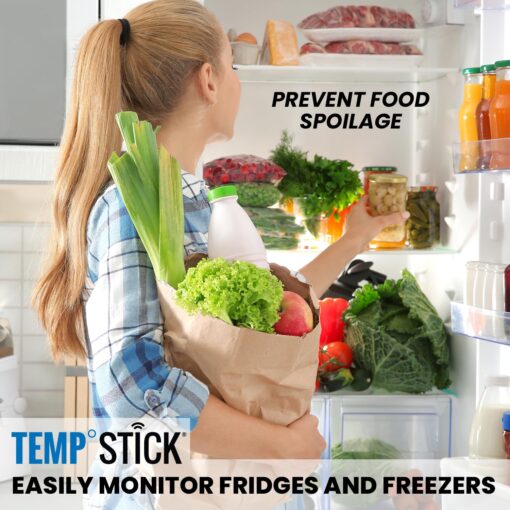 Temp Stick Remote WiFi Temperature & Humidity Sensor, Data Logger. No Subscription. 24/7 Monitor, Unlimited Text, App & Email Alerts. Made in America. Use with Alexa, IFTTT. Monitor Anywhere, Anytime - Image 8