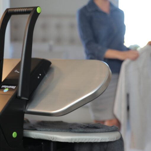 Steamfast SF-680 Digital Steam Press with Multiple Fabric Settings and Steam Burst Function,Stainless/Black, Stand - Image 4