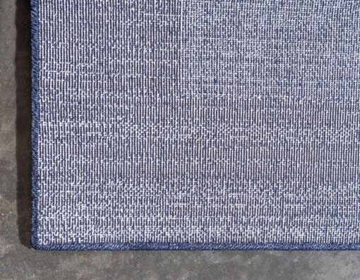 Unique Loom Del Mar Collection Area Rug - Abigail (10' x 13' Rectangle, Navy Blue/ Blue) - Image 2