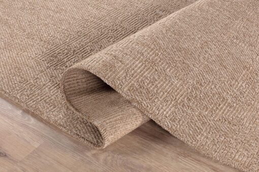 CAMILSON Easy Jute Rug 8x10, Indoor Outdoor Natural Color Fiber Area Rugs for Living Room Patio and Kitchen Rug, Solid Boho Woven Design, Easy-Cleaning, Washable Outside Carpet Alfombras (8 x 10) - Image 4