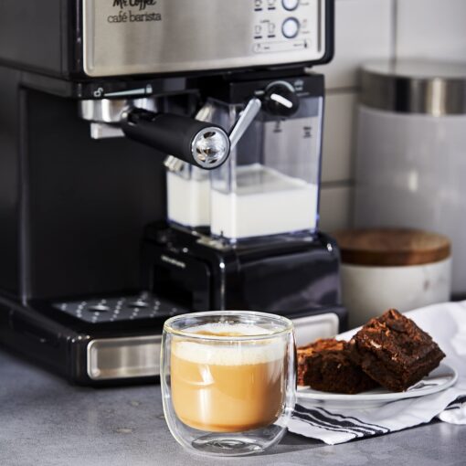 Mr. Coffee Espresso and Cappuccino Machine, Stainless Steel, Programmable Coffee Maker with Automatic Milk Frother, 15-Bar Pump, Ideal for Home Baristas - Image 2